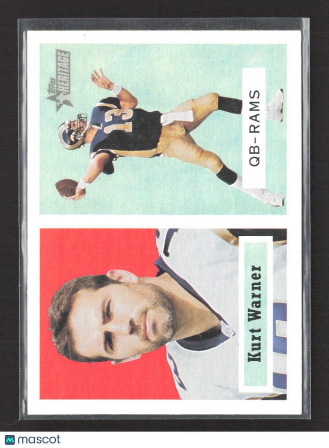2002 Topps Heritage Kurt Warner #100