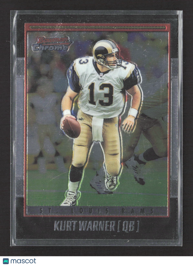 2001 Bowman Chrome Kurt Warner #63