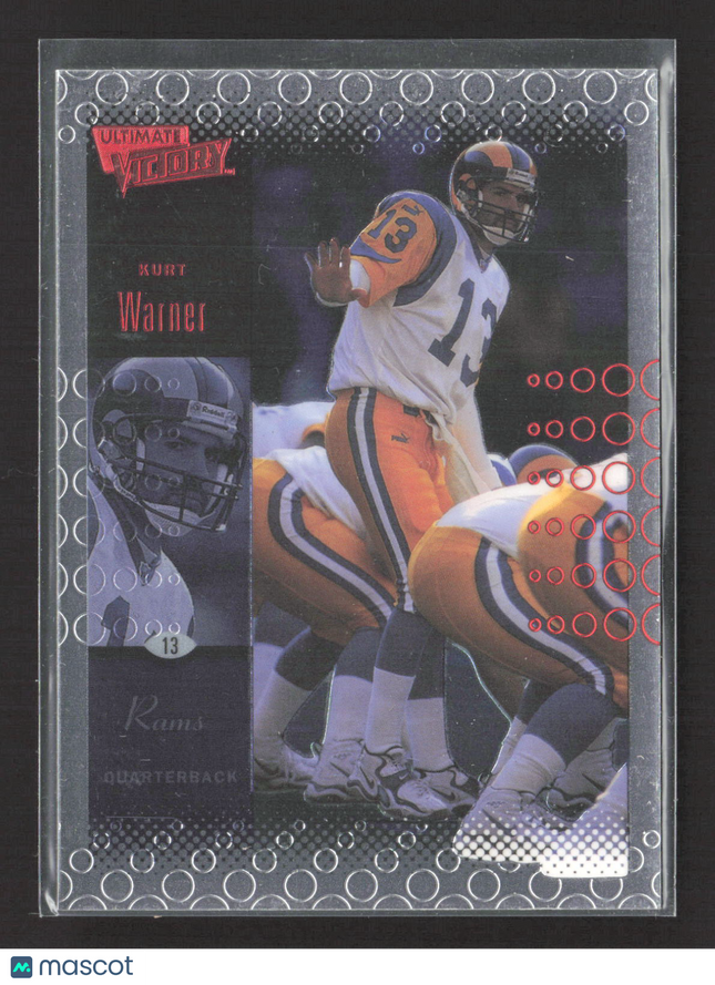 2000 Upper Deck Ultimate Victory Kurt Warner #72