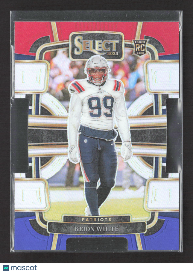 2024 Panini Select Concourse Keion White #69 Red White and Blue RC