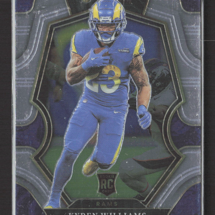 2023 Panini Select Premier Level Kyren Williams #159 Blue RC