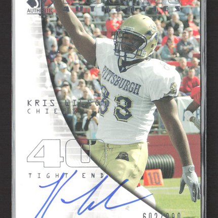 2004 Upper Deck SP Authentic Kris Wilson #158 602/990 Auto