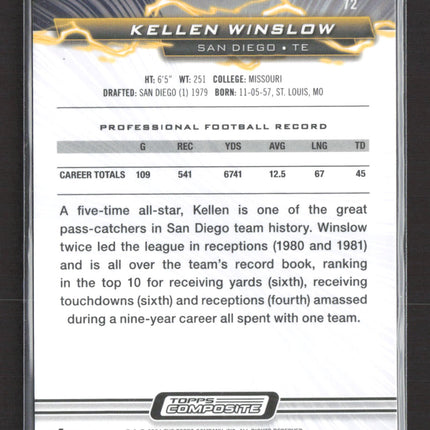 2024 Topps Composite Kellen Winslow #72