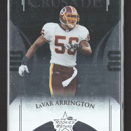 2004 Leaf Rookies & Stars Crusade LaVar Arrington #C-18 149/750
