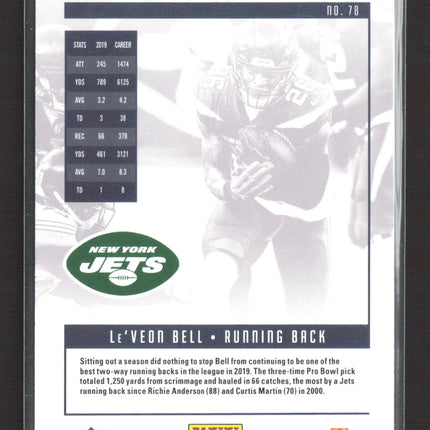 2020 Panini Luminance Football Le'Veon Bell #78 071/299