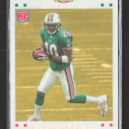 2007 Topps Chrome Lorenzo Booker #TC190 Refractor RC /869