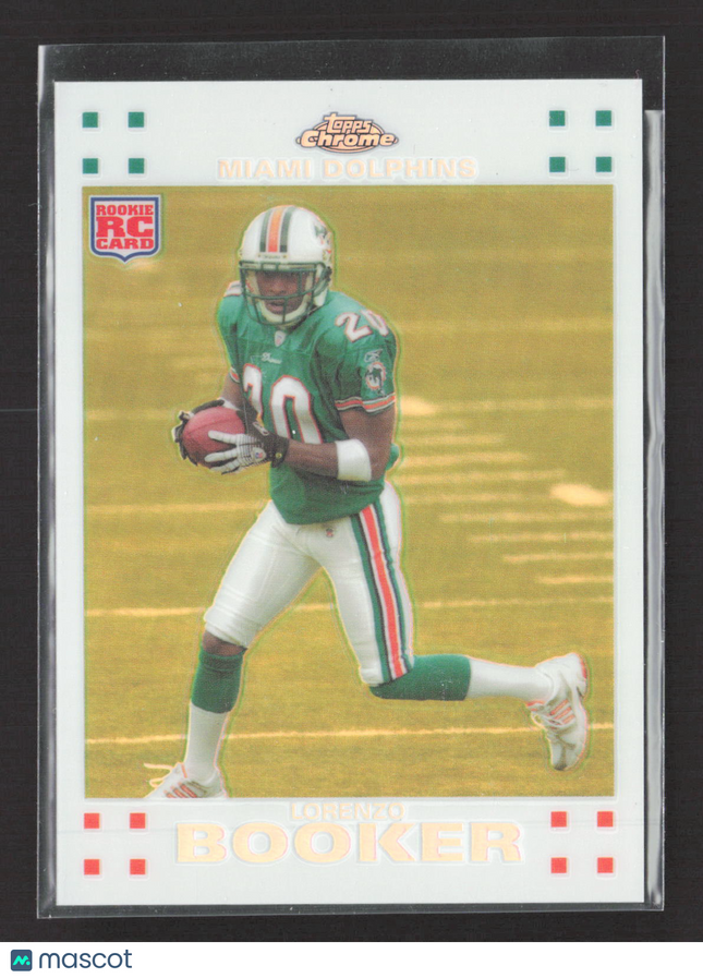 2007 Topps Chrome Lorenzo Booker #TC190 Refractor RC /869
