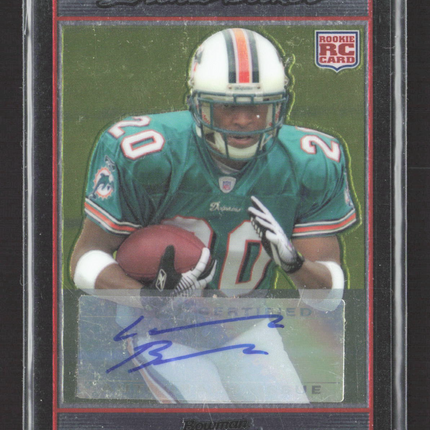 2007 Bowman Chrome Lorenzo Booker #BC71 RC Auto