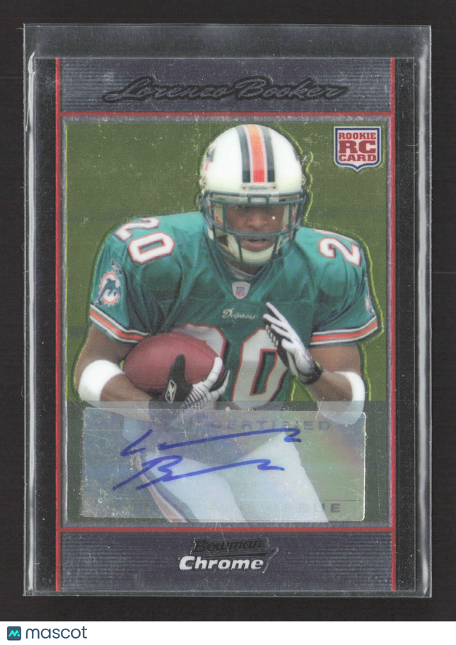 2007 Bowman Chrome Lorenzo Booker #BC71 RC Auto