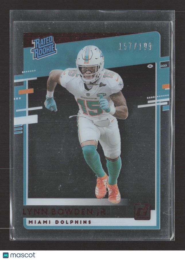 2021 Panini Chronicles Donruss Lynn Bowden Jr. #RR-LBJ Teal 157/199