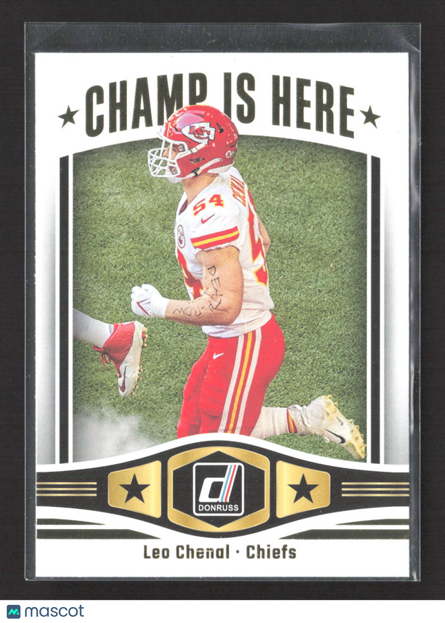 2023 Panini Donruss Champ Is Here Leo Chenal #CIH-17