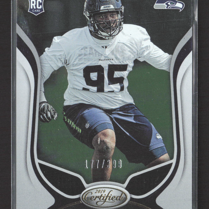 2019 Panini Certified L.J. Collier #191 RC 177/399