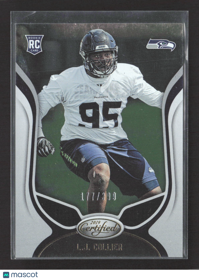 2019 Panini Certified L.J. Collier #191 RC 177/399