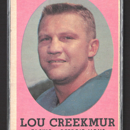 1958 Topps Lou Creekmur #81