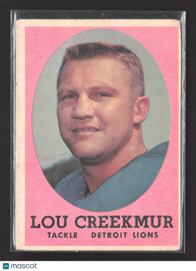 1958 Topps Lou Creekmur #81