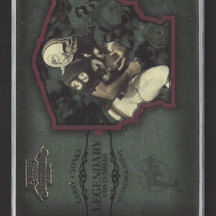 2004 Playoff Contenders Legendary Contenders Larry Csonka #LC-7 0757/2000