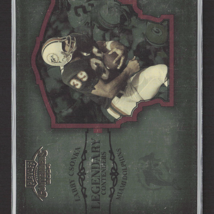 2004 Playoff Contenders Legendary Contenders Larry Csonka #LC-7 0286/2000
