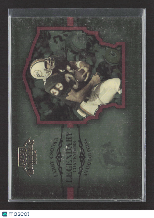 2004 Playoff Contenders Legendary Contenders Larry Csonka #LC-7 0286/2000