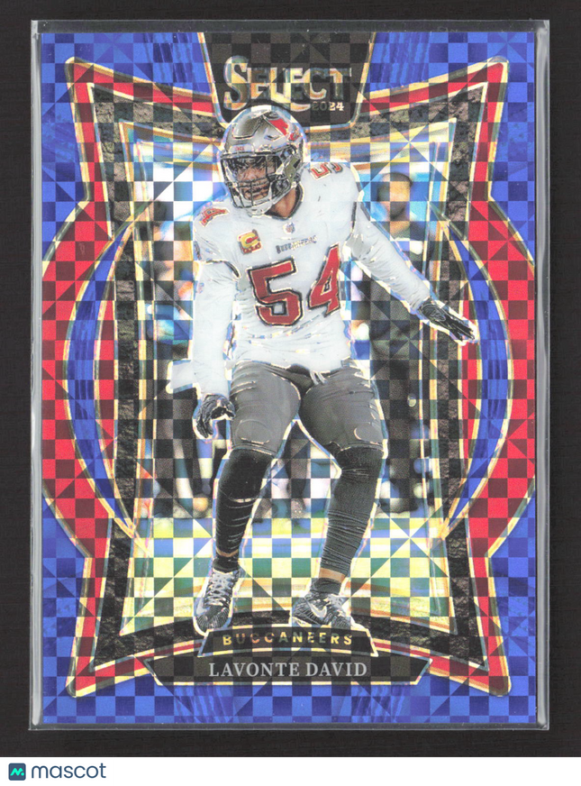 2025 Panini Select Concourse Lavonte David #79 Blue Checkerboard Prizm 111/249