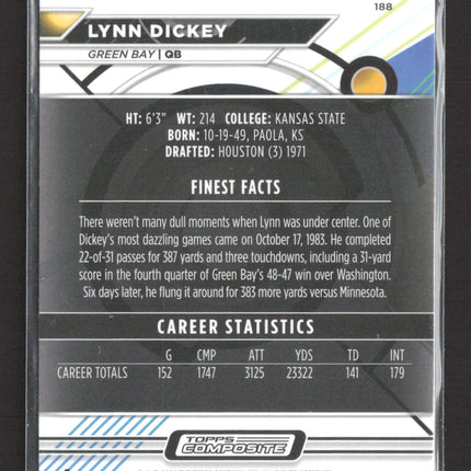 2024 Topps Composite Finest Lynn Dickey #188