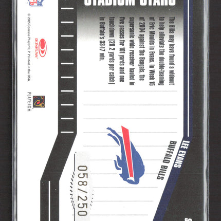 2005 Donruss Classics Stadium Stars Lee Evans #SS-5 058/250