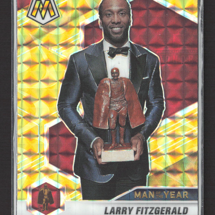 2021 Panini Mosaic Larry Fitzgerald #269 Yellow