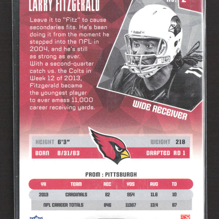 2014 Panini Certified Larry Fitzgerald #2 /249