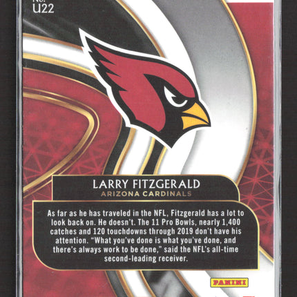 2021 Panini Select Unbreakable Larry Fitzgerald #U22