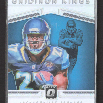 2017 Donruss Optic Gridiron Kings Leonard Fournette #16
