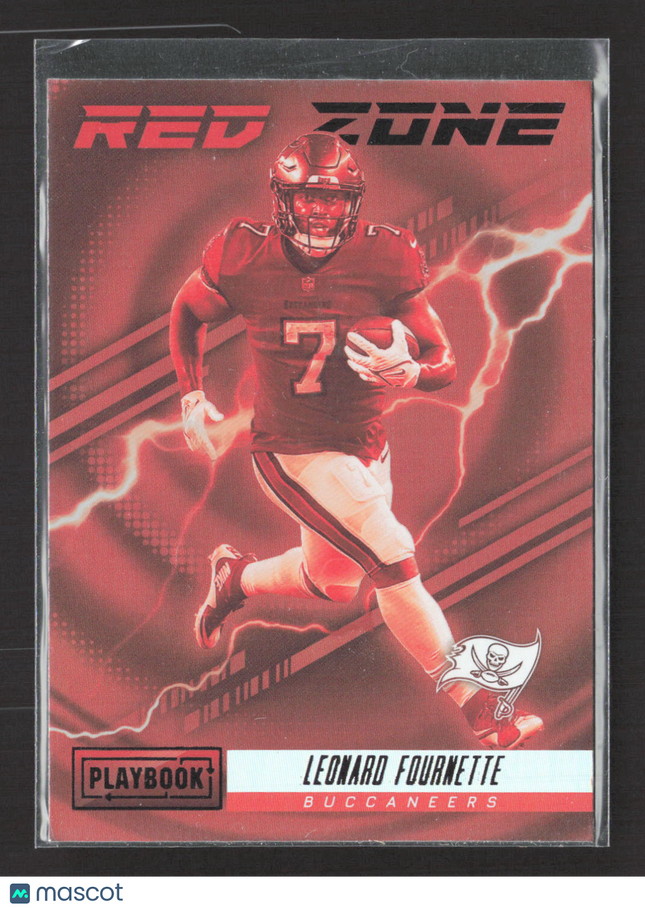 2023 Panini Playbook Red Zone Leonard Fournette #RZ-16