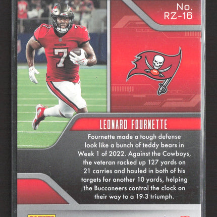 2023 Panini Playbook Red Zone Leonard Fournette #RZ-16