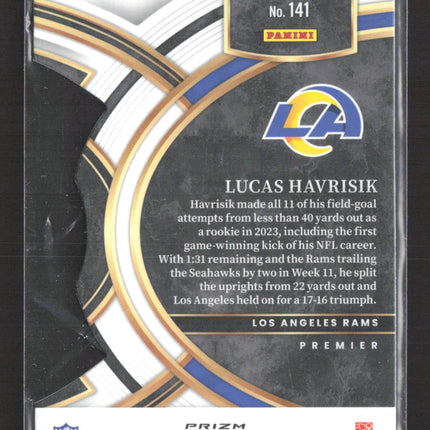 2024 Panini Select Prizm Lucas Havrisik #141 RC