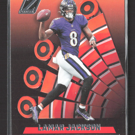2022 Panini Zenith Football Lamar Jackson #26