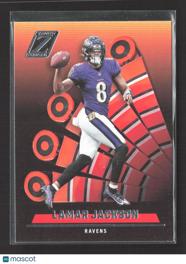 2022 Panini Zenith Football Lamar Jackson #26