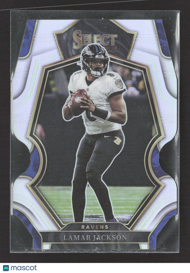 2023 Panini Select Prizm Premier Level Lamar Jackson #107