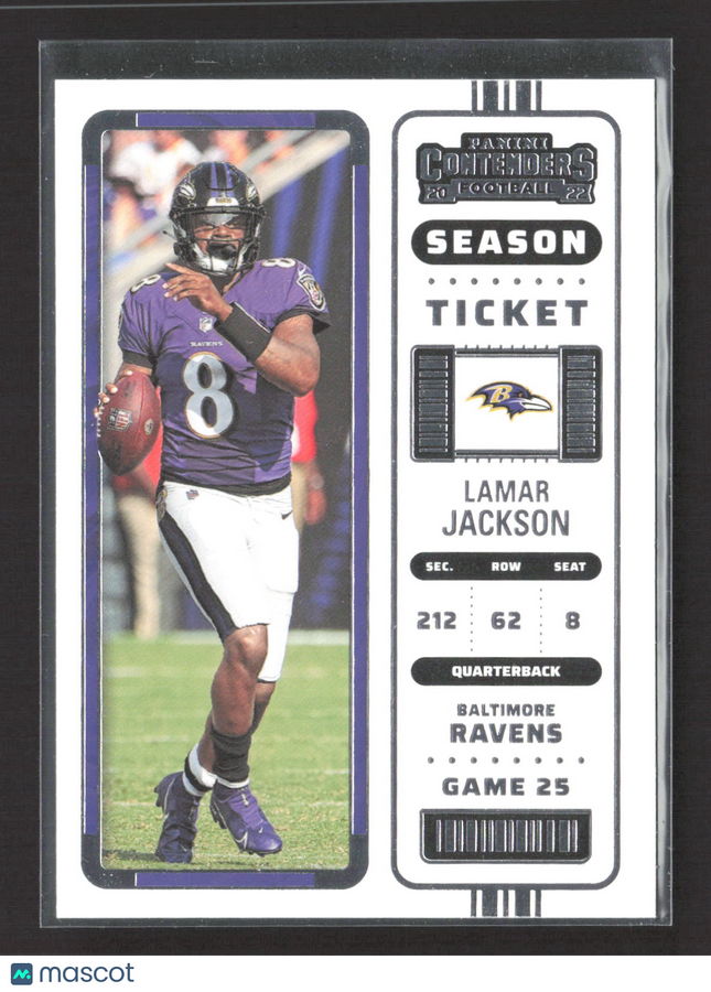2023 Panini Contenders Lamar Jackson #5