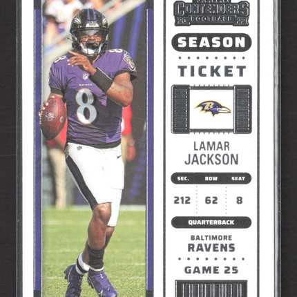 2023 Panini Contenders Football Lamar Jackson #5