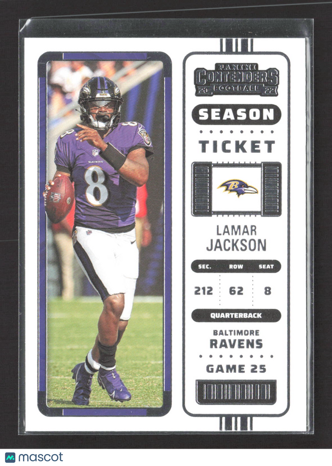 2023 Panini Contenders Football Lamar Jackson #5