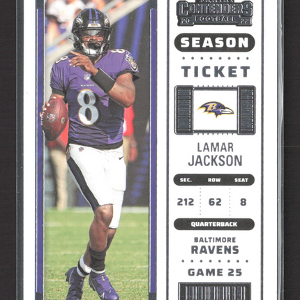 2023 Panini Contenders Football Lamar Jackson #5