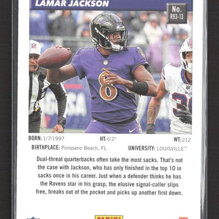 2023 Panini Donruss Lamar Jackson #R93-13