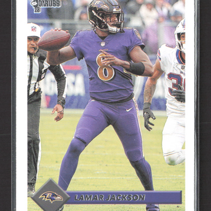 2023 Panini Donruss Football Lamar Jackson #R93-13