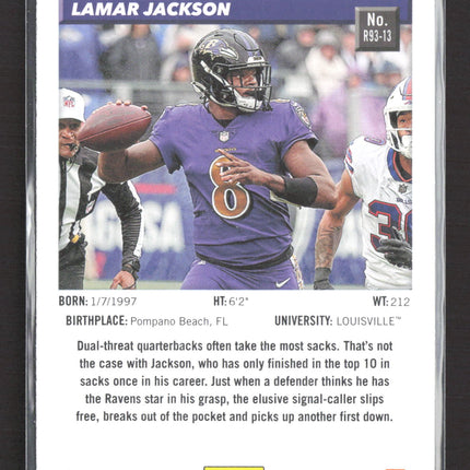2023 Panini Donruss Football Lamar Jackson #R93-13
