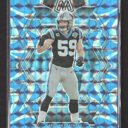 2023 Panini Prizm Mosaic Luke Kuechly #30 Blue