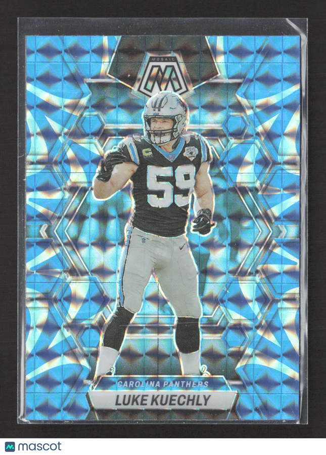 2023 Panini Prizm Mosaic Luke Kuechly #30 Blue
