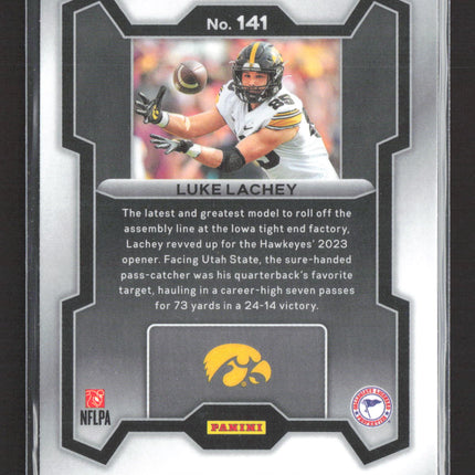 2024 Panini Prizm Draft Picks Luke Lachey #141 RC