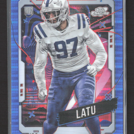 2024 Topps Chrome Laiatu Latu #142 Blue RC 17/99