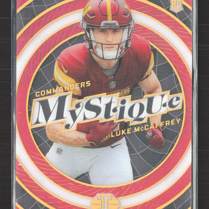 2024 Panini Illusions Mystique Luke McCaffrey #30 065/199 RC