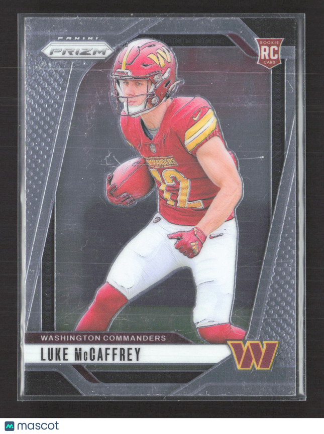 2024 Panini Prizm Luke McCaffrey #367 RC