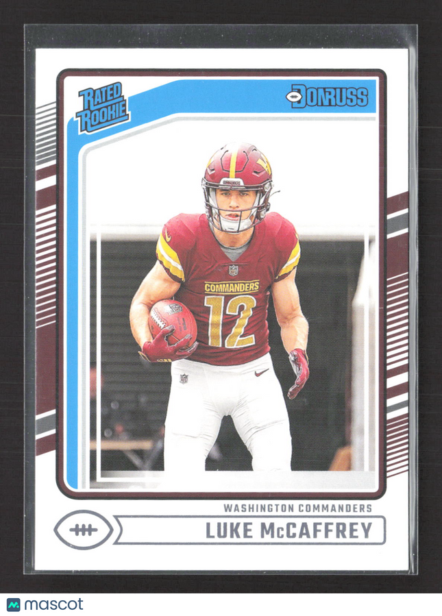 2024 Panini Donruss Luke McCaffrey #302