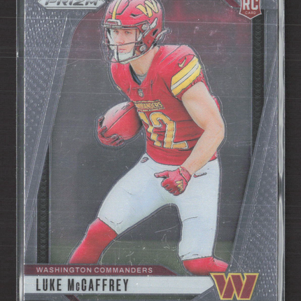 2024 Panini Prizm Luke McCaffrey #367 RC